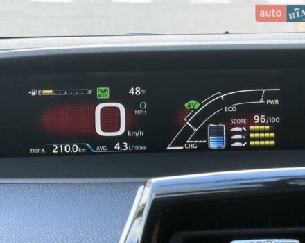 Серый Тойота Приус, объемом двигателя 1.8 л и пробегом 287 тыс. км за 15000 $, фото 24 на Automoto.ua