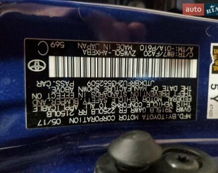 Синий Тойота Приус, объемом двигателя 1.8 л и пробегом 65 тыс. км за 3665 $, фото 11 на Automoto.ua