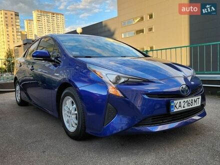 Синий Тойота Приус, объемом двигателя 1.8 л и пробегом 90 тыс. км за 18000 $, фото 1 на Automoto.ua