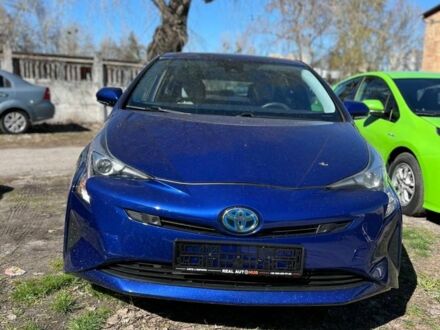 Тойота Приус 2018 в Киеве на Automoto.ua Синий Тойота Приус, объемом двигателя 1.8 л и пробегом 99 тыс. км за 16999 $, фото 1 на Automoto.ua