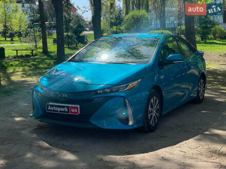 Тойота Приус 2020 в Киеве на Automoto.ua Синий Тойота Приус, объемом двигателя 1.8 л и пробегом 82 тыс. км за 21490 $, фото 1 на Automoto.ua