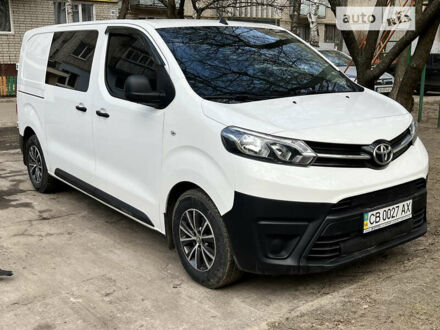 Білий Тойота Proace, об'ємом двигуна 2 л та пробігом 137 тис. км за 17500 $, фото 1 на Automoto.ua