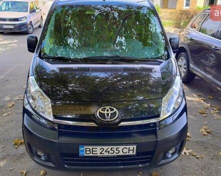 Черный Тойота Proace, объемом двигателя 2 л и пробегом 141 тыс. км за 13500 $, фото 7 на Automoto.ua