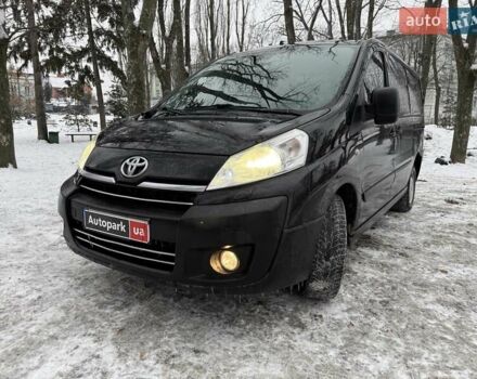 Черный Тойота Proace, объемом двигателя 2 л и пробегом 512 тыс. км за 11490 $, фото 1 на Automoto.ua