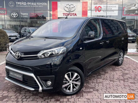 Тойота Proace 2023 у Хмельницькому на Automoto.ua Чорний Тойота Proace, об'ємом двигуна 2 л та пробігом 43 тис. км за 55800 $, фото 1 на Automoto.ua