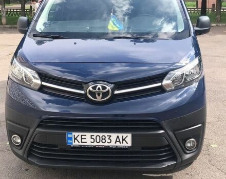 Синий Тойота Proace, объемом двигателя 2 л и пробегом 218 тыс. км за 14400 $, фото 1 на Automoto.ua