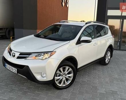 Тойота РАВ 4 2013 в Тернополе на Automoto.ua Белый Тойота РАВ 4, объемом двигателя 2.49 л и пробегом 169 тыс. км за 15999 $, фото 2 на Automoto.ua