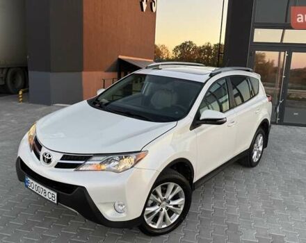 Тойота РАВ 4 2013 в Тернополе на Automoto.ua Белый Тойота РАВ 4, объемом двигателя 2.49 л и пробегом 169 тыс. км за 15999 $, фото 1 на Automoto.ua