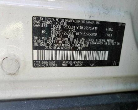 Белый Тойота РАВ 4, объемом двигателя 2.5 л и пробегом 69 тыс. км за 10000 $, фото 11 на Automoto.ua