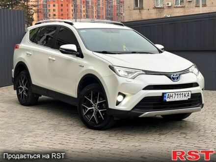 Тойота РАВ 4 2016 в Днепре (Днепропетровске) на Automoto.ua Белый Тойота РАВ 4, объемом двигателя 2.5 л и пробегом 141 тыс. км за 24999 $, фото 1 на Automoto.ua
