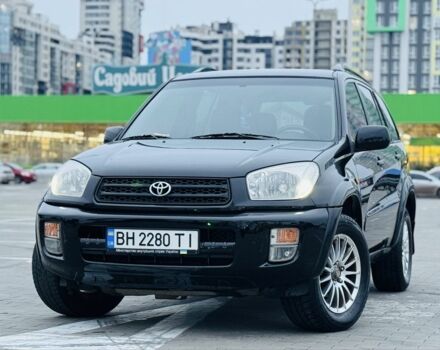 Черный Тойота РАВ 4, объемом двигателя 2 л и пробегом 205 тыс. км за 5900 $, фото 1 на Automoto.ua