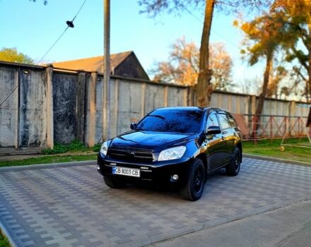 Черный Тойота РАВ 4, объемом двигателя 2.4 л и пробегом 224 тыс. км за 9300 $, фото 1 на Automoto.ua