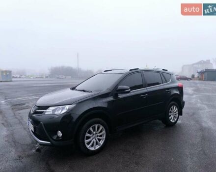 Черный Тойота РАВ 4, объемом двигателя 2 л и пробегом 201 тыс. км за 14800 $, фото 1 на Automoto.ua
