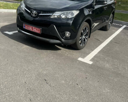 Чорний Тойота РАВ 4, об'ємом двигуна 2 л та пробігом 130 тис. км за 15400 $, фото 1 на Automoto.ua