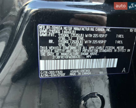 Черный Тойота РАВ 4, объемом двигателя 2.5 л и пробегом 64 тыс. км за 16650 $, фото 20 на Automoto.ua