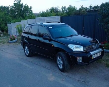 Чорний Тойота РАВ 4, об'ємом двигуна 2 л та пробігом 201 тис. км за 4550 $, фото 1 на Automoto.ua