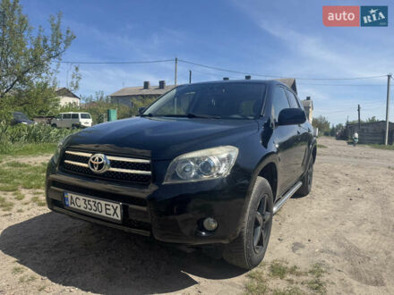Тойота РАВ 4 2007 в Ковель на Automoto.ua Черный Тойота РАВ 4, объемом двигателя 2.2 л и пробегом 263 тыс. км за 9000 $, фото 1 на Automoto.ua