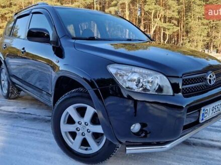 Черный Тойота РАВ 4, объемом двигателя 2.4 л и пробегом 187 тыс. км за 9850 $, фото 1 на Automoto.ua