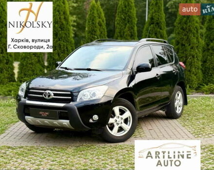 Черный Тойота РАВ 4, объемом двигателя 2 л и пробегом 88 тыс. км за 12300 $, фото 1 на Automoto.ua