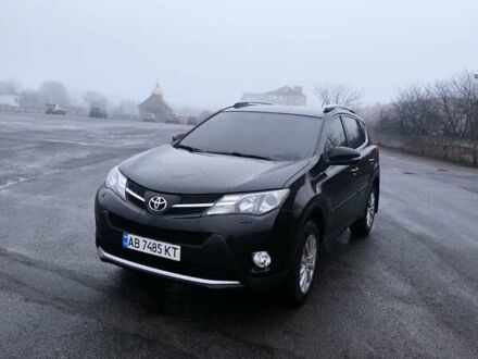 Черный Тойота РАВ 4, объемом двигателя 2 л и пробегом 201 тыс. км за 14800 $, фото 1 на Automoto.ua