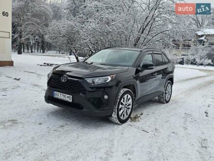 Черный Тойота РАВ 4, объемом двигателя 2.49 л и пробегом 75 тыс. км за 22500 $, фото 1 на Automoto.ua