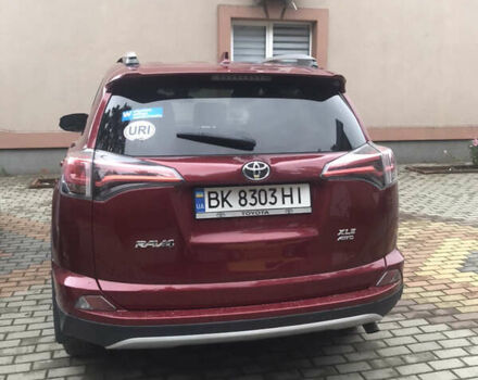 Красный Тойота РАВ 4, объемом двигателя 2.5 л и пробегом 128 тыс. км за 28000 $, фото 1 на Automoto.ua