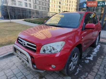 Червоний Тойота РАВ 4, об'ємом двигуна 2 л та пробігом 204 тис. км за 10500 $, фото 1 на Automoto.ua