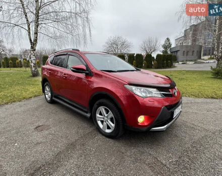 Червоний Тойота РАВ 4, об'ємом двигуна 2.49 л та пробігом 190 тис. км за 16499 $, фото 1 на Automoto.ua