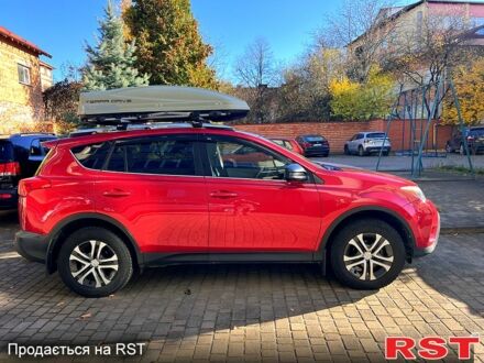 Красный Тойота РАВ 4, объемом двигателя 2.5 л и пробегом 206 тыс. км за 15200 $, фото 1 на Automoto.ua