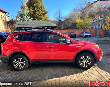 Красный Тойота РАВ 4, объемом двигателя 2.5 л и пробегом 206 тыс. км за 15200 $, фото 1 на Automoto.ua