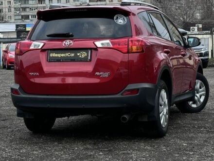 Красный Тойота РАВ 4, объемом двигателя 2.5 л и пробегом 115 тыс. км за 14900 $, фото 1 на Automoto.ua