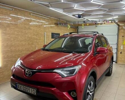 Красный Тойота РАВ 4, объемом двигателя 2.49 л и пробегом 90 тыс. км за 18500 $, фото 1 на Automoto.ua