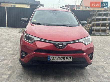 Красный Тойота РАВ 4, объемом двигателя 2.49 л и пробегом 95 тыс. км за 21000 $, фото 1 на Automoto.ua