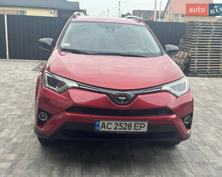 Красный Тойота РАВ 4, объемом двигателя 2.49 л и пробегом 95 тыс. км за 21000 $, фото 1 на Automoto.ua