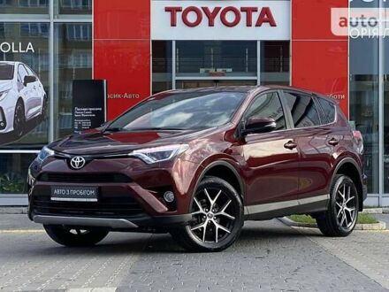 Тойота РАВ 4 2017 у Івано-Франківську на Automoto.ua Червоний Тойота РАВ 4, об'ємом двигуна 2.2 л та пробігом 48 тис. км за 26100 $, фото 1 на Automoto.ua