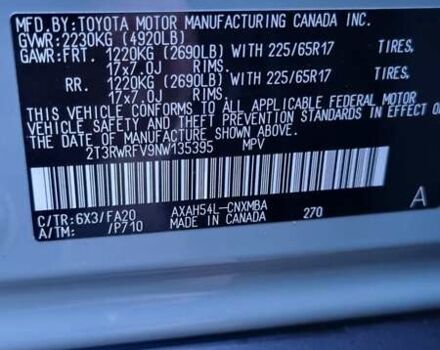 Тойота РАВ 4, объемом двигателя 2.49 л и пробегом 24 тыс. км за 36800 $, фото 9 на Automoto.ua
