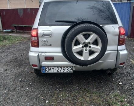 Серый Тойота РАВ 4, объемом двигателя 2 л и пробегом 416 тыс. км за 3000 $, фото 4 на Automoto.ua