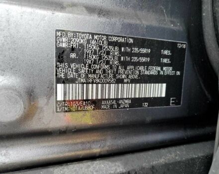 Сірий Тойота РАВ 4, об'ємом двигуна 2.5 л та пробігом 150 тис. км за 9000 $, фото 12 на Automoto.ua