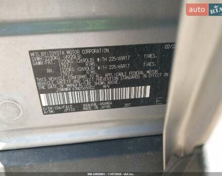 Серый Тойота РАВ 4, объемом двигателя 2.49 л и пробегом 96 тыс. км за 12000 $, фото 12 на Automoto.ua