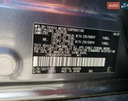 Серый Тойота РАВ 4, объемом двигателя 2.49 л и пробегом 37 тыс. км за 12400 $, фото 12 на Automoto.ua