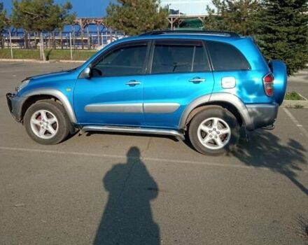Синий Тойота РАВ 4, объемом двигателя 2 л и пробегом 226 тыс. км за 7800 $, фото 4 на Automoto.ua