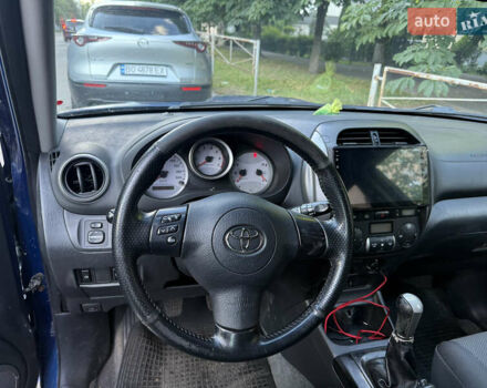 Синий Тойота РАВ 4, объемом двигателя 2 л и пробегом 273 тыс. км за 4483 $, фото 1 на Automoto.ua