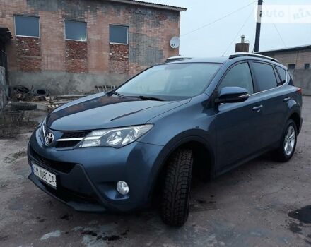 Синій Тойота РАВ 4, об'ємом двигуна 2 л та пробігом 253 тис. км за 16500 $, фото 1 на Automoto.ua