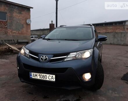 Синій Тойота РАВ 4, об'ємом двигуна 2 л та пробігом 253 тис. км за 16500 $, фото 4 на Automoto.ua