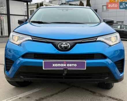 Синий Тойота РАВ 4, объемом двигателя 2.49 л и пробегом 95 тыс. км за 19000 $, фото 1 на Automoto.ua