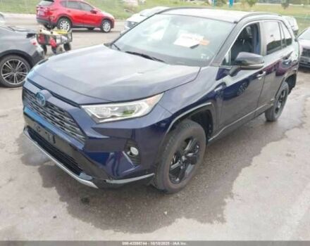 Синий Тойота РАВ 4, объемом двигателя 2.5 л и пробегом 90 тыс. км за 8200 $, фото 1 на Automoto.ua