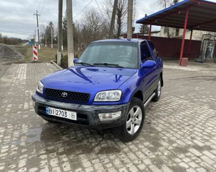 Синій Тойота РАВ 4, об'ємом двигуна 2 л та пробігом 230 тис. км за 3000 $, фото 1 на Automoto.ua