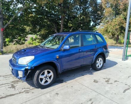 Синий Тойота РАВ 4, объемом двигателя 2 л и пробегом 400 тыс. км за 2509 $, фото 1 на Automoto.ua