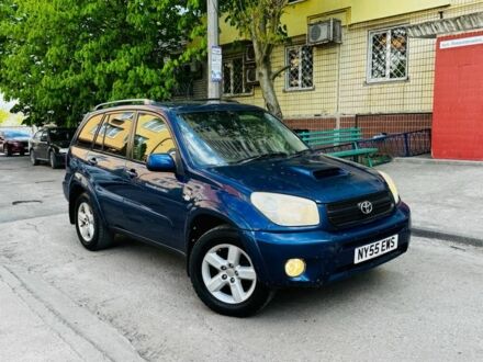 Синий Тойота РАВ 4, объемом двигателя 2 л и пробегом 180 тыс. км за 3200 $, фото 1 на Automoto.ua