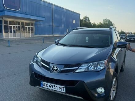 Синий Тойота РАВ 4, объемом двигателя 2.49 л и пробегом 320 тыс. км за 13800 $, фото 1 на Automoto.ua